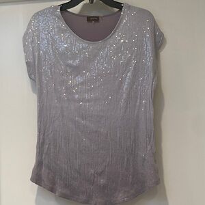 Crosby sequined top